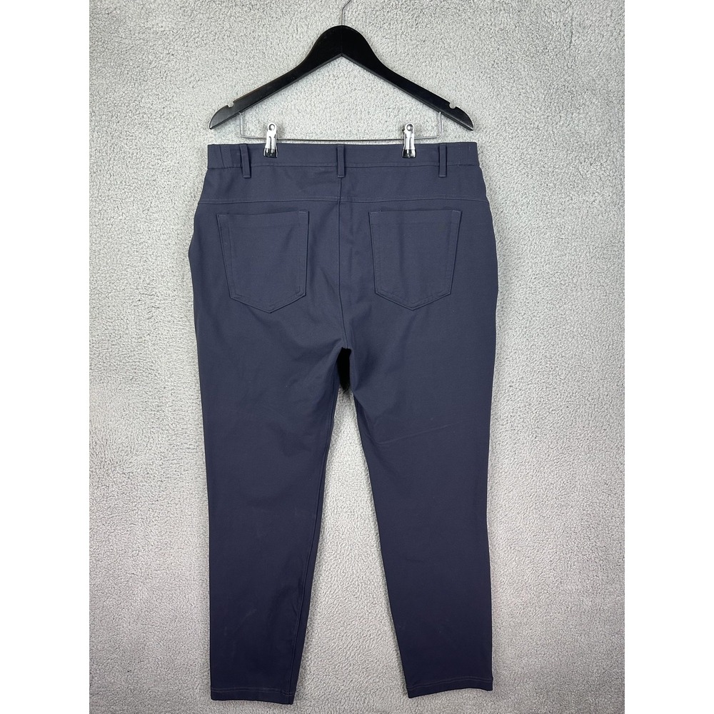 Public Rec Pants Mens 36x32 Navy Performance Stretch Athletic Golf Travel Casual - Picture 6 of 11